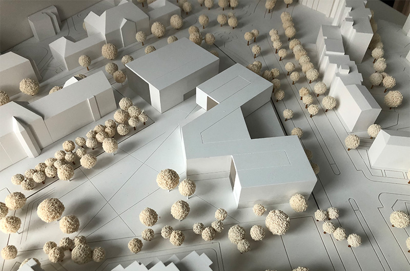 Bild – Renner Architekten GmbH und KHR Architecture A/S Modell Ansicht 2