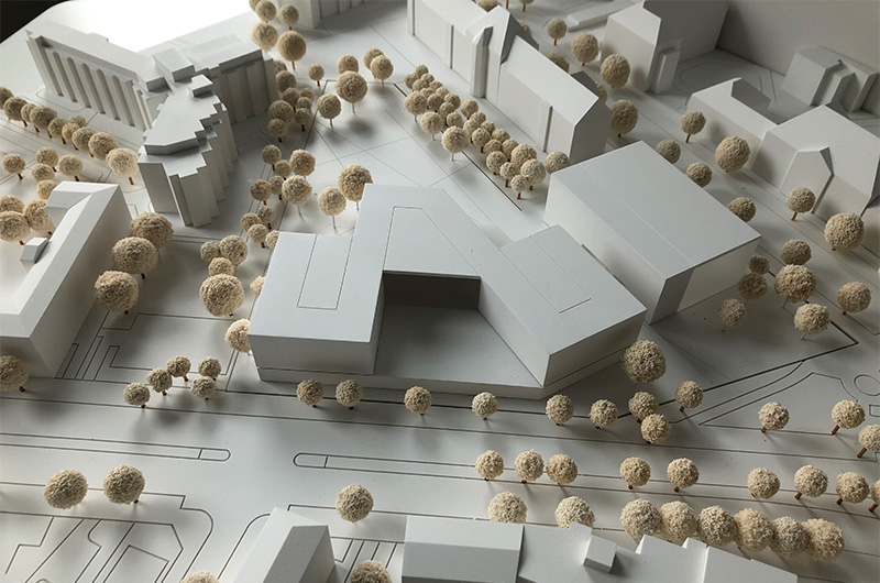 Bild – Renner Architekten GmbH und KHR Architecture A/S Modell Ansicht 3