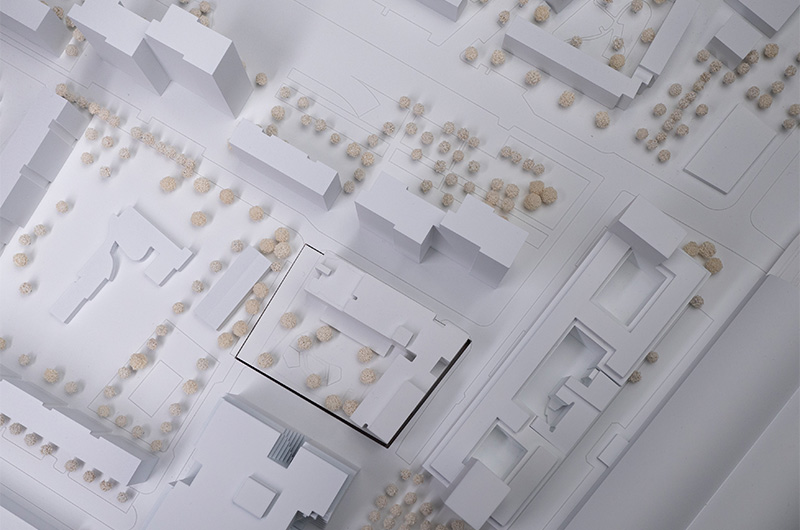 Bild – pbr Planungsbüro Rohling AG, Architekten Ingenieure Modell Ansicht 1