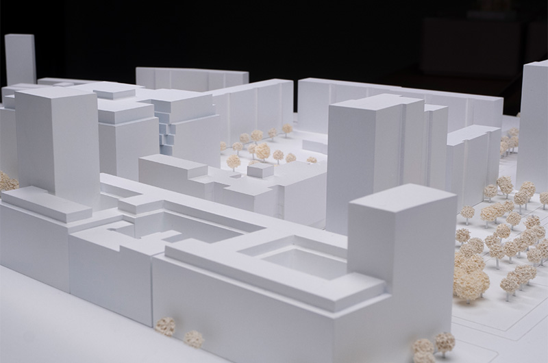 Bild – pbr Planungsbüro Rohling AG, Architekten Ingenieure Modell Ansicht 4