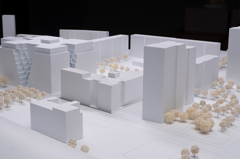 Bild – pbr Planungsbüro Rohling AG, Architekten Ingenieure Modell Ansicht 5