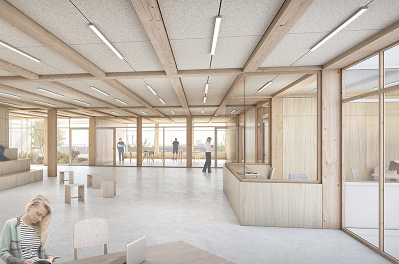 Numrich Albrecht Klumpp Gesellschaft von Architekten mbH Visualisierung Innen