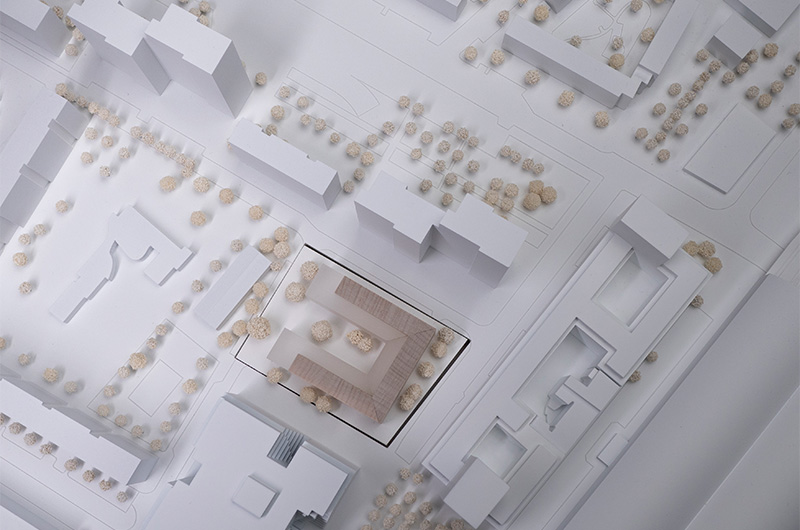 Bild – Froh Architekten GmbH Modell Ansicht 1
