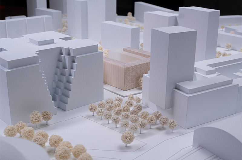Bild – Froh Architekten GmbH Modell Ansicht 2