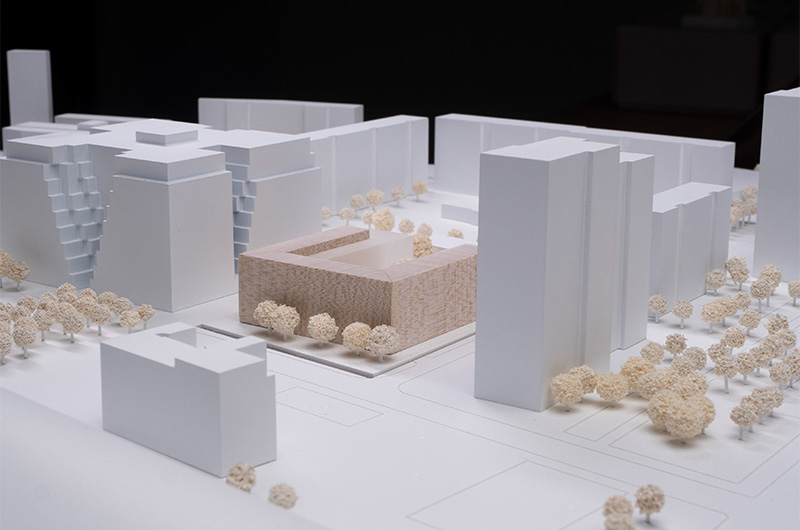 Bild – Froh Architekten GmbH Modell Ansicht 5