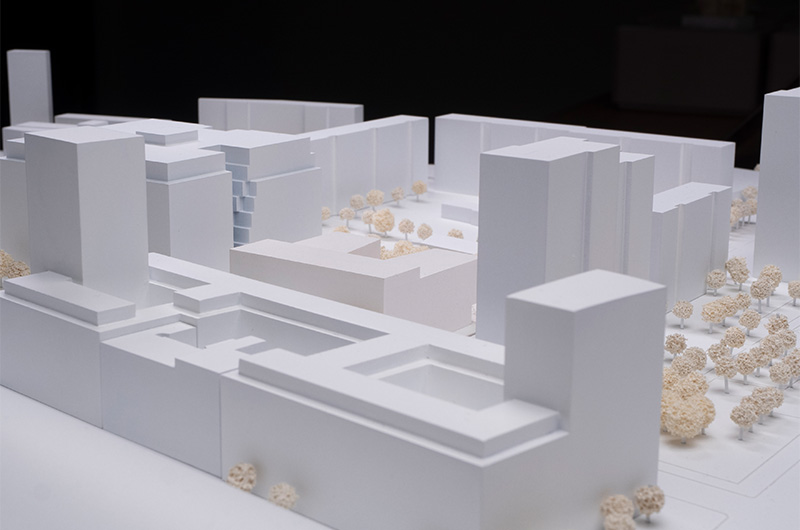 Bild – HerbstKunkler Architekten GmbH Modell Ansicht 4