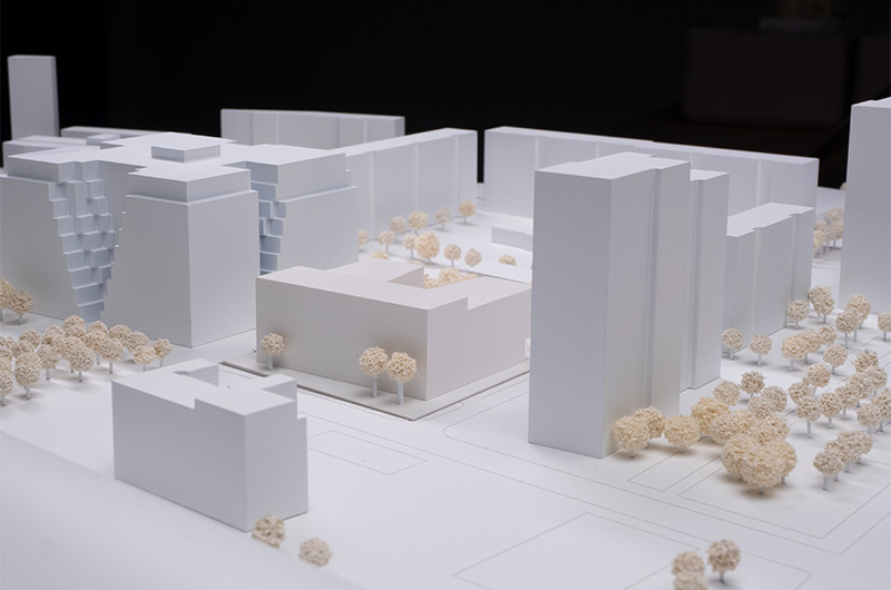 Bild – HerbstKunkler Architekten GmbH Modell Ansicht 5