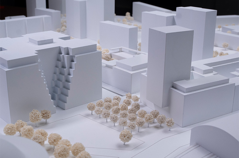 Bild – thoma Architekten Modell Ansicht 2
