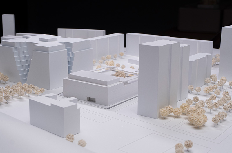 Bild – thoma Architekten Modell Ansicht 5