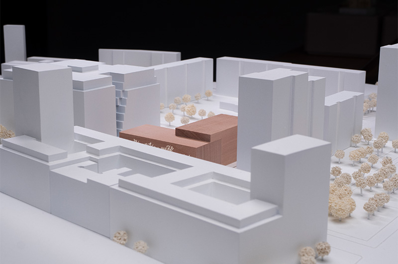 Bild – GLASS KRAMER LÖBBERT GESELLSCHAFT VON ARCHITEKTEN mbH Modell Ansicht 4
