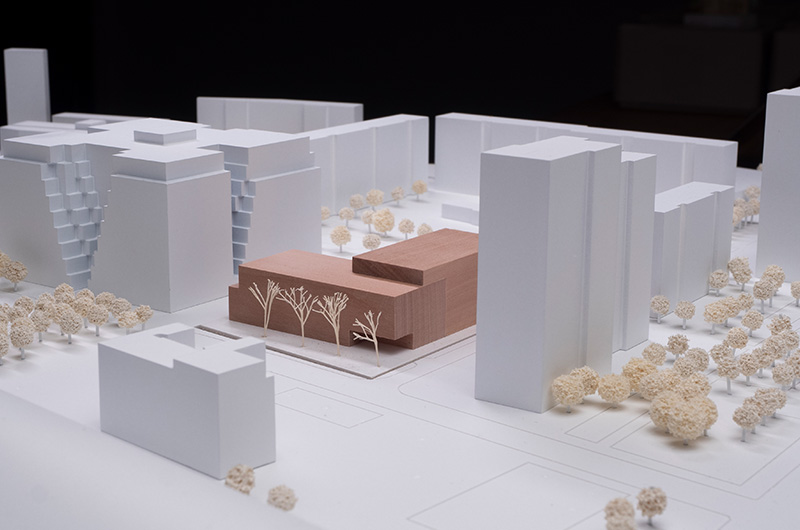 Bild – GLASS KRAMER LÖBBERT GESELLSCHAFT VON ARCHITEKTEN mbH Modell Ansicht 5