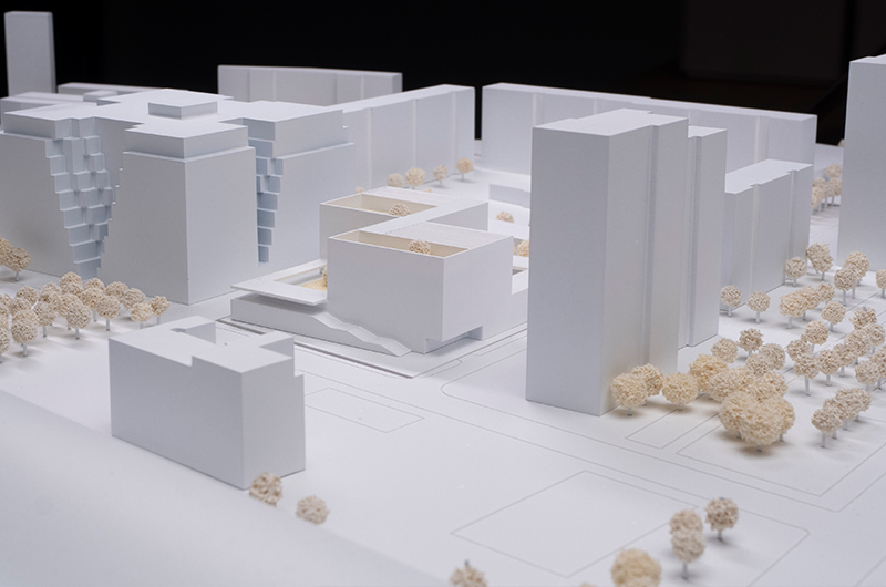 Bild – gmp Modell Ansicht 5