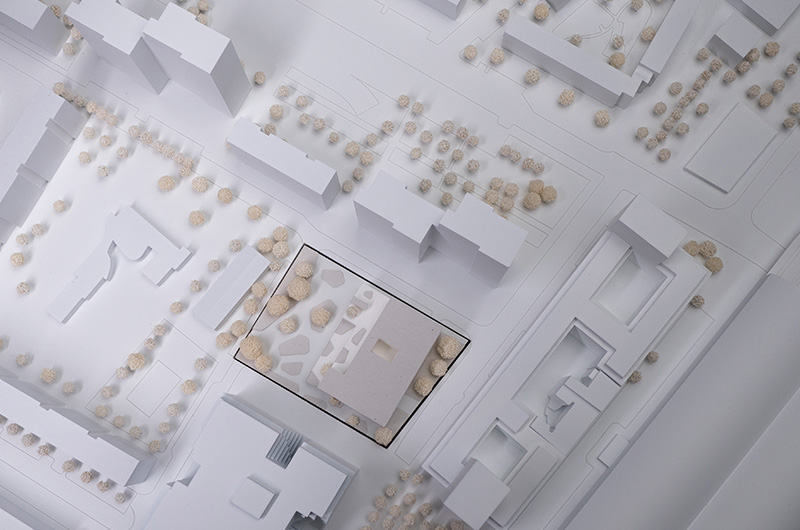 Bild – GRUBER + POPP Architekten BDA Modell Ansicht 1