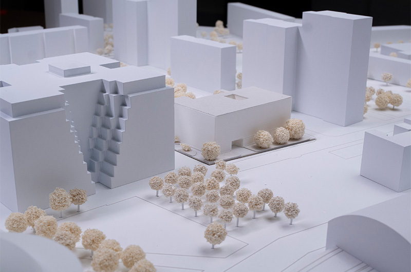 Bild – GRUBER + POPP Architekten BDA Modell Ansicht 3