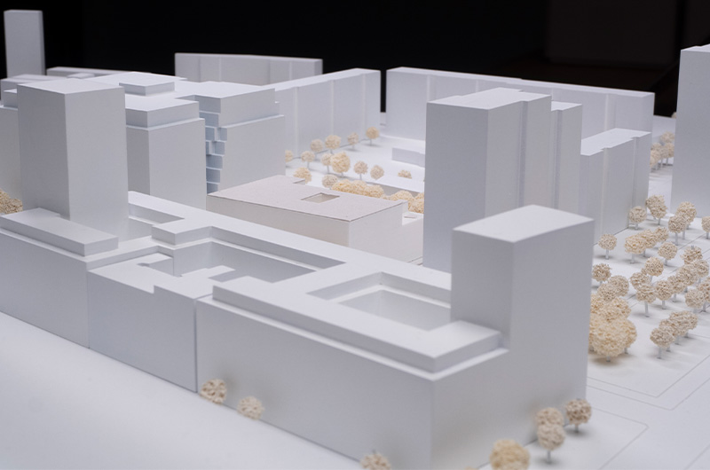 Bild – GRUBER + POPP Architekten BDA Modell Ansicht 4