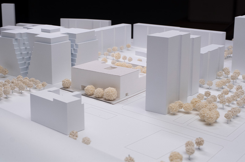 Bild – GRUBER + POPP Architekten BDA Modell Ansicht 5
