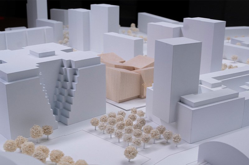 Bild – RICHTER MUSIKOWSKI Architekten PartGmbB Modell Ansicht 2