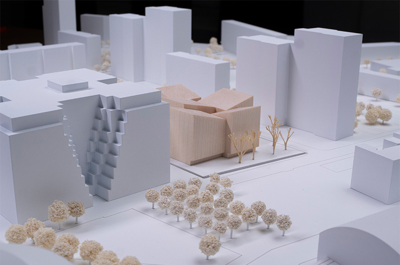 Bild – RICHTER MUSIKOWSKI Architekten PartGmbB Modell Ansicht 3