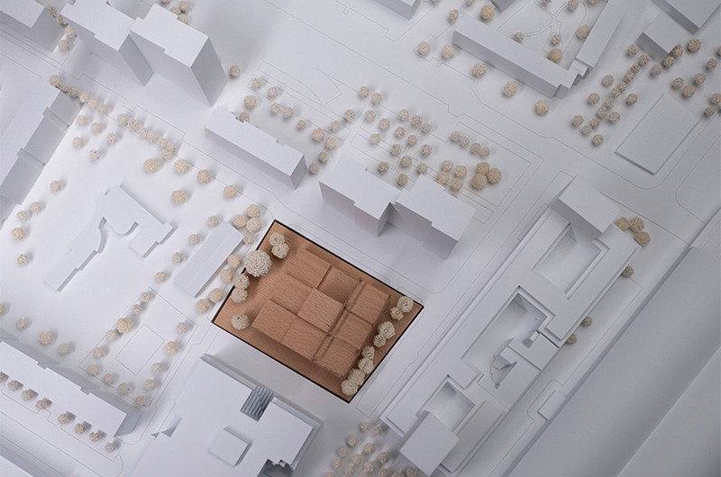 Bild – ROBERTNEUN™ ARCHITEKTEN GMBH Modell Ansicht 1