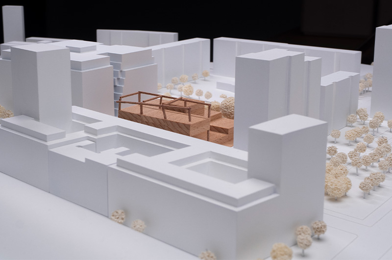 Bild – ROBERTNEUN™ ARCHITEKTEN GMBH Modell Ansicht 4
