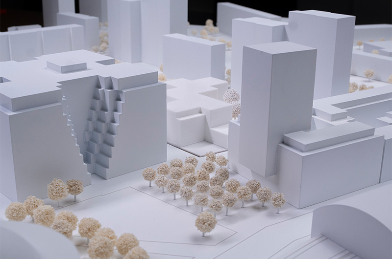 Bild – AFF Gesellschaft von Architekten mbH Modell Ansicht 2