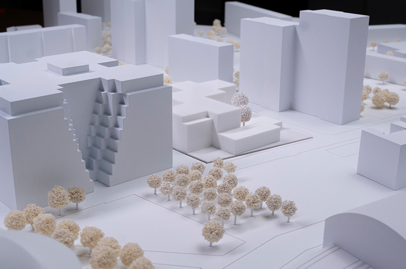 Bild – AFF Gesellschaft von Architekten mbH Modell Ansicht 3