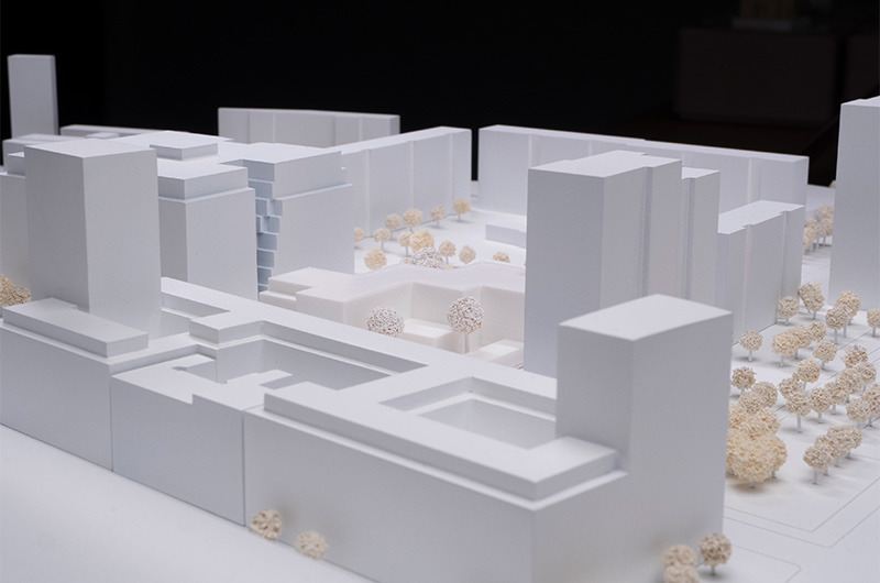 Bild – AFF Gesellschaft von Architekten mbH Modell Ansicht 4