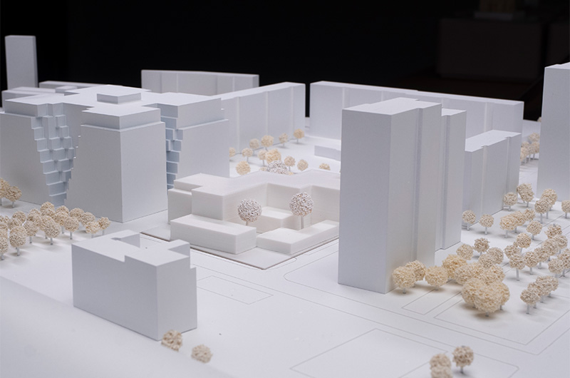 Bild – AFF Gesellschaft von Architekten mbH Modell Ansicht 5