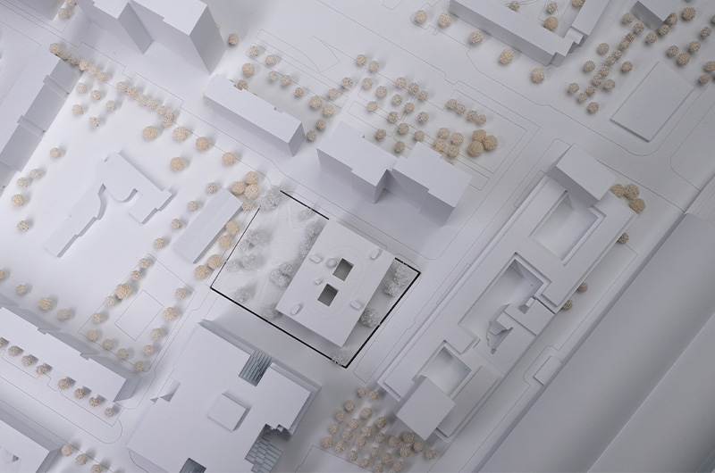 Bild – wulf architekten GmbH Modell Ansicht 1