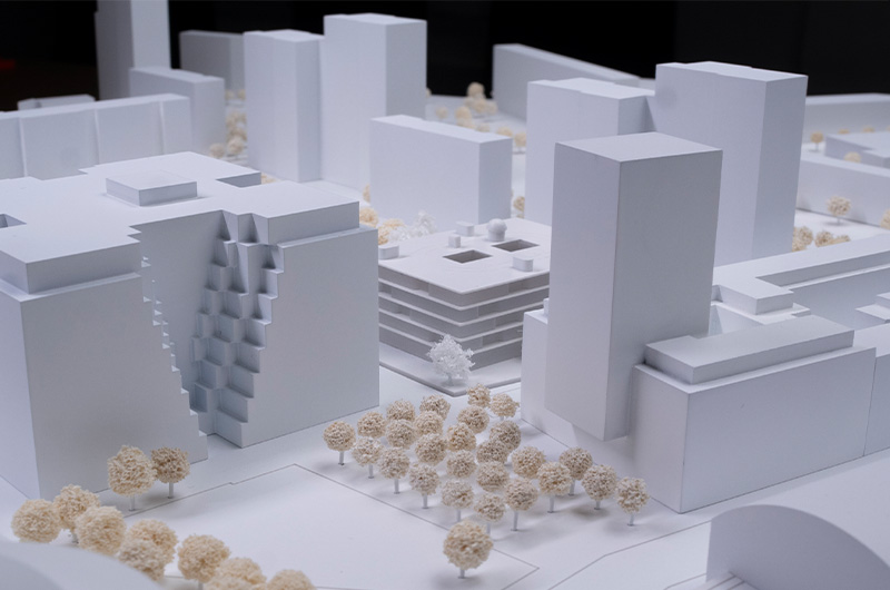 Bild – wulf architekten GmbH Modell Ansicht 2