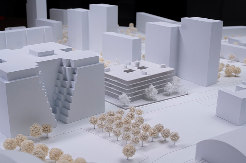 Bild – wulf architekten GmbH Modell Ansicht 3