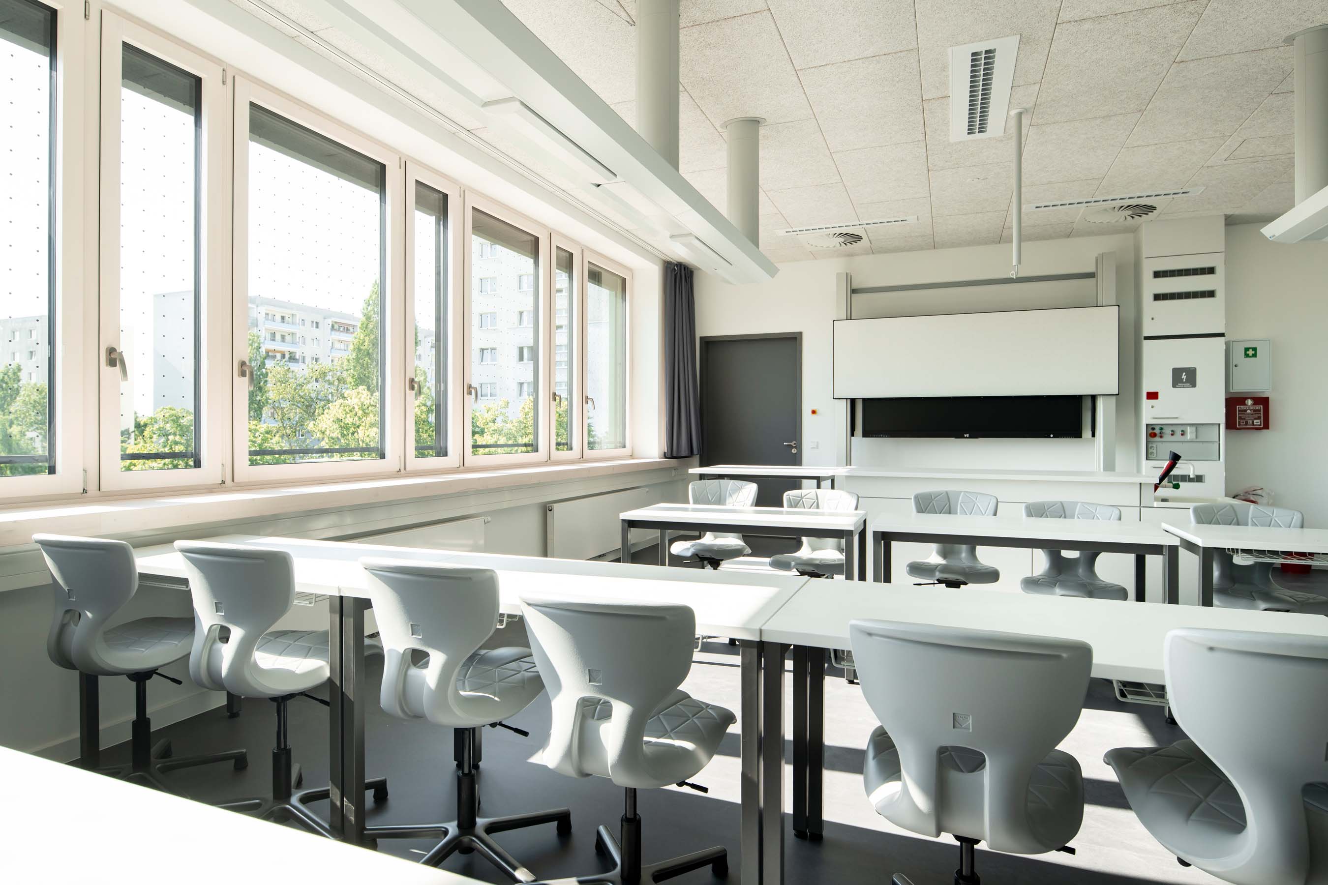 Innenansicht Klassenzimmer