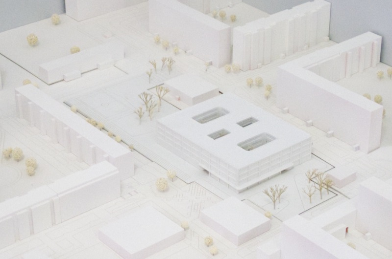 Behles & Jochimsen Gesellschaft Modell Nordwestansicht