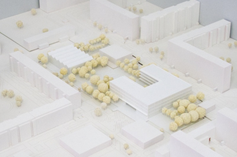  KUEHN MALVEZZI Modell Nordwestansicht