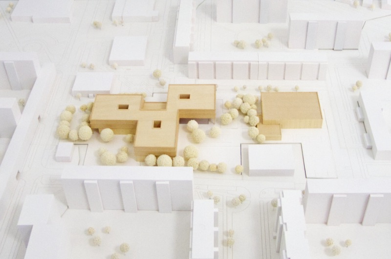 Bild – ppp architekten + stadtplaner gmbh Modell Südansicht