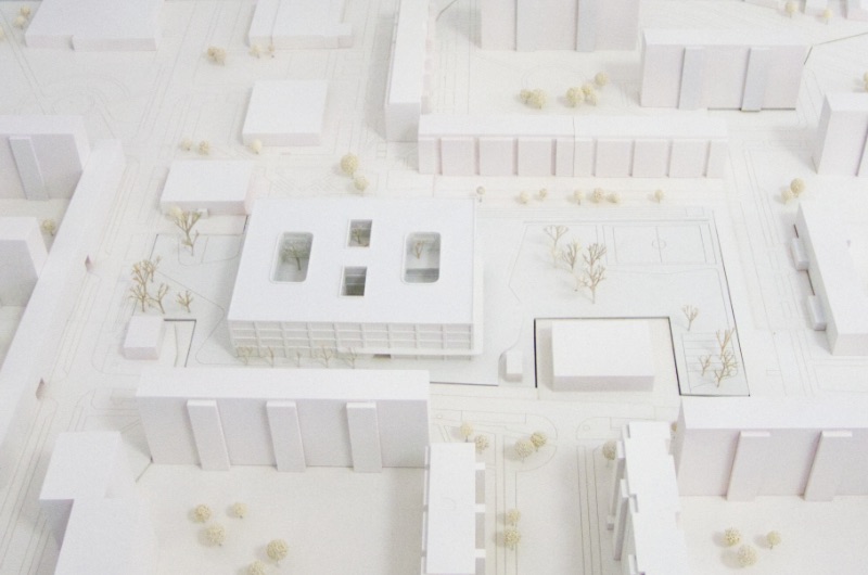 Behles & Jochimsen Gesellschaft Modell Südansicht