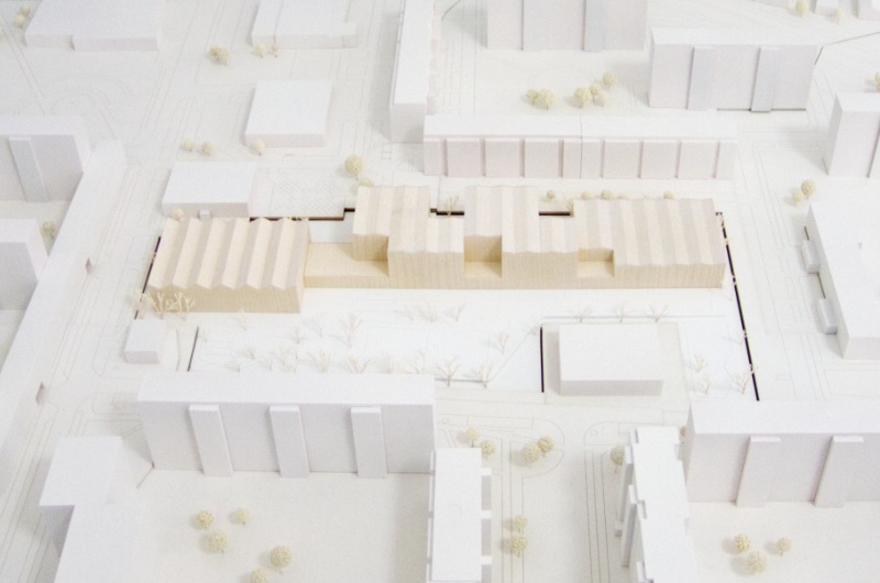 Staab Architekten GmbH Modell Südansicht