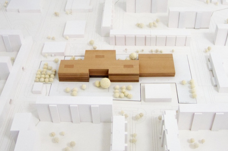 Bild – TRU Architekten Part mbB Modell Südansicht