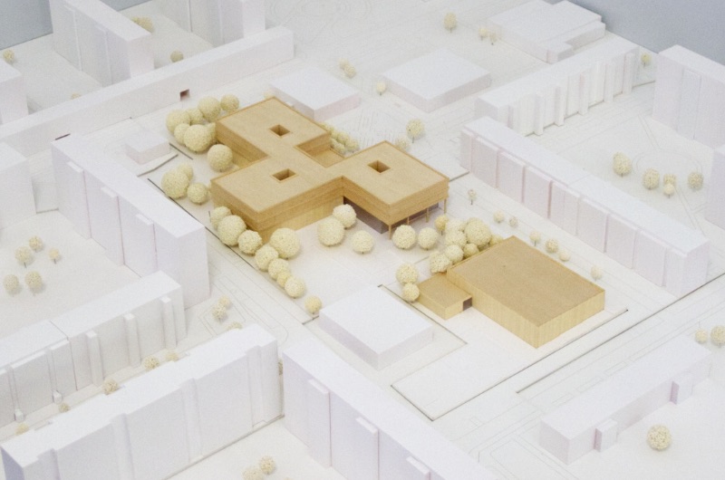 Bild – ppp architekten + stadtplaner gmbh Modell Südostansicht