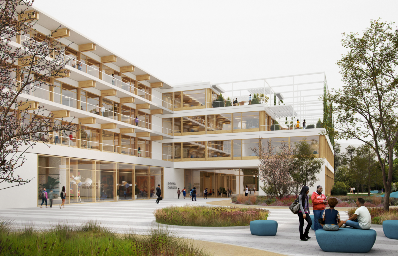 Visualisierung Außen © HPP