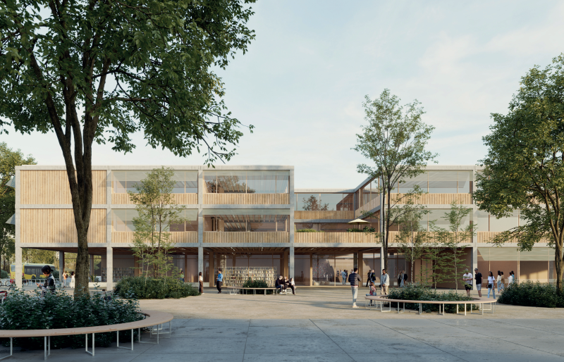 Visualisierung Außen © Kersten Kopp