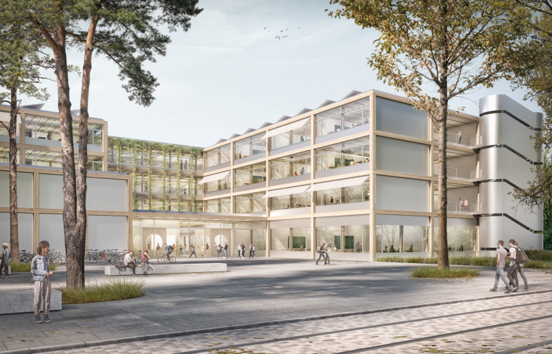 Visualisierung Außen © Numrich Albrecht Klumpp