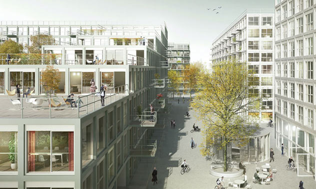 Stadtplanungs- / Architekturbüro:  LIN Labor Integrativ Gesellschaft von Architekten mbH  Landschaftsarchitekturbüro:  Atelier Loidl Landschaftsarchitekten Berlin GmbH