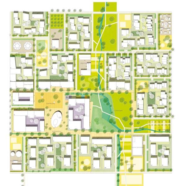 Bild – Lageplan des Bauprojekts